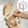 ConstrucciónDIY creativo - caja del tesoro 3D - rompecabezas de madera - kit de montaje - 123 piezas
