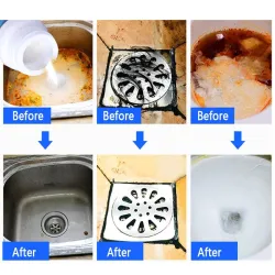 Cocinadrenaje de sink - aseo - cocina- agente dragado - botella