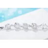 PulseraPulsera elegante con cubos - plata 925