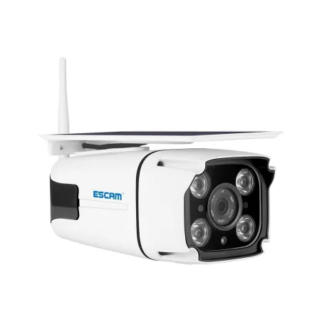 Seguridad de casaESCAM QF260 - WiFi - inalámbrico - IP67 - 1080P 2.0MP - energía solar - PIR - cámara de seguridad