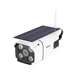 Seguridad de casaESCAM QF260 - WiFi - inalámbrico - IP67 - 1080P 2.0MP - energía solar - PIR - cámara de seguridad
