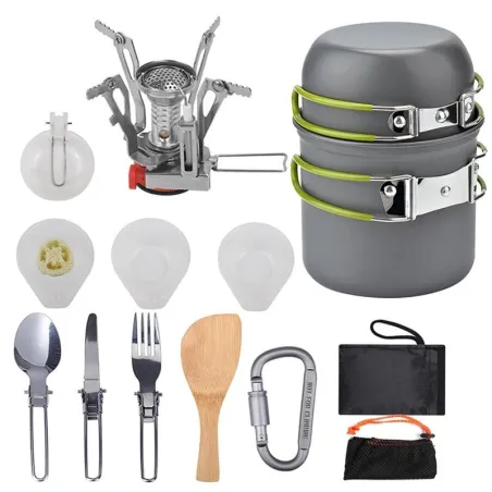 Herramientas de supervivenciaOutdoor - Picnic - Tableware - Camping Pot - Set