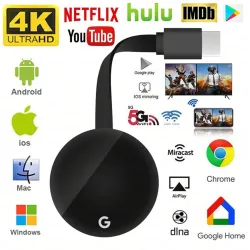 4K - TV Stick - HDMI - Media - Video Streamer - HD - Wireless - 5G - WiFi - Dongle Receiver - cromecast 3Electronics & Tools