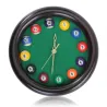 RelojesBillares - bola de mesa de piscina - reloj de cuarzo de pared