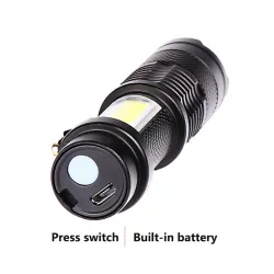 Herramientas de supervivenciaXP-G Q5 - Mini led linterna -2000 Lumens - Ajustable - impermeable