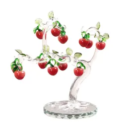 DecoraciónCristal - Árbol de cereza de cristal - Fengshui Ornament