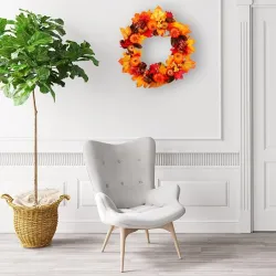Fiesta & Halloween45cm - Calabaza - Pantalla de puerta delantera - Halloween esponjoso