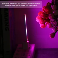 3W/14LED - LED Grow Light - USB - Red & Blue - Hydroponic - Plant Growing - Light BarLights & lighting