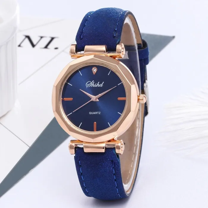 RelojesMujeres - Cuero - Reloj - Lujo - Cuarzo - Cristal - Wristwatch