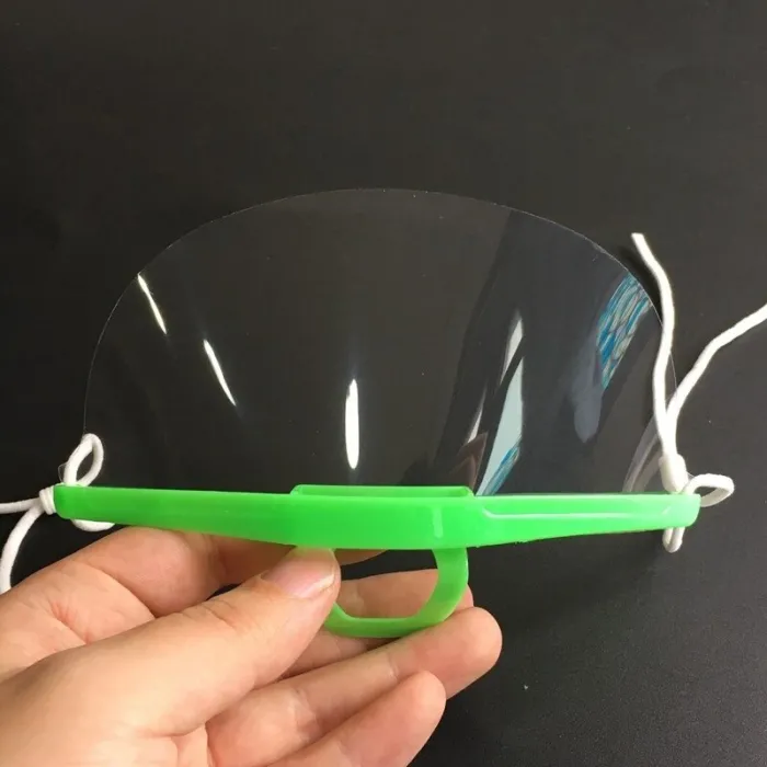 Mascarillas bucales5 piezas - máscara de boca transparente - escudo plástico
