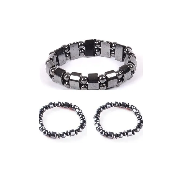 PulserasPulsera elástica con cuentas - terapia magnética
