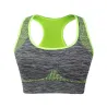 Moda femeninasujetador de fitness resistente a golpes con empuje hacia arriba - superior acolchado