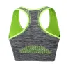 Moda femeninasujetador de fitness resistente a golpes con empuje hacia arriba - superior acolchado