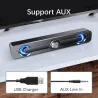 Altavoz BluetoothUSB - altavoz Bluetooth - estéreo - subwoofer - impermeable