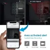 Cámaras de seguridad5 MP - 1920P HD - cámara de seguridad inalámbrica - dos modos de audio - WiFi - soporte Onvif - impermeable