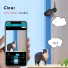 Cámaras de seguridad5 MP - 1920P HD - cámara de seguridad inalámbrica - dos modos de audio - WiFi - soporte Onvif - impermeable