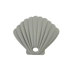 Mascarillas bucalesCaja de almacenamiento en forma de hoja de mar para máscaras de cara / boca - bolsa de silicona