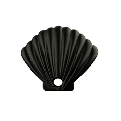 Mascarillas bucalesCaja de almacenamiento en forma de hoja de mar para máscaras de cara / boca - bolsa de silicona