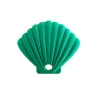Mascarillas bucalesCaja de almacenamiento en forma de hoja de mar para máscaras de cara / boca - bolsa de silicona