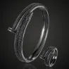 Gold-color bracelet - love banglesBracelets