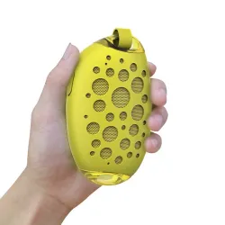 Altavoz BluetoothMG X1 - mini mango - Bluetooth altavoz - impermeable - con gancho metálico