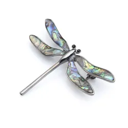 BrochesEsmalte vintage libélula - elegante broche