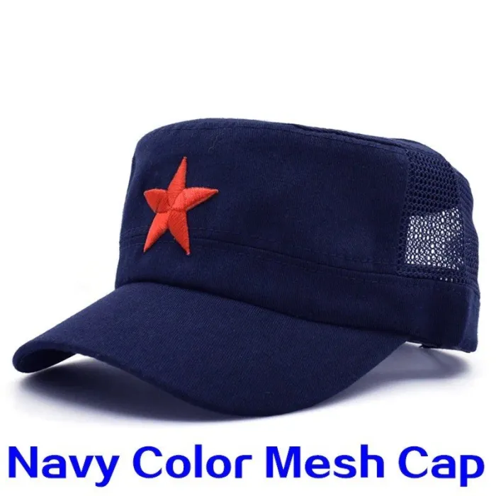 Sombreros / gorrasgorra de béisbol - sombrero del ejército - con una estrella roja