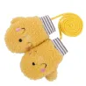 RopaGuantes de felpa caliente para niños - un dedo - con cuerda - diseño de animales