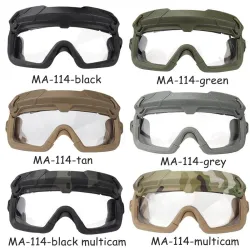 MáscaraTactical - Airsoft - Paintball - gafas - Windproof