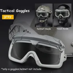 MáscaraTactical - Airsoft - Paintball - gafas - Windproof
