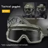 MáscaraTactical - Airsoft - Paintball - gafas - Windproof