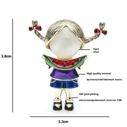 BrochesComer sandía Chica - Brooches