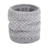 Pañuelosbufanda de punto redondo cálido - unisex