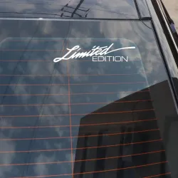 PegatinasEdición limitada - pegatina de coche vinilo