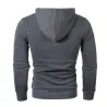 Warm hoodie with zipper - long sleeve - polka-dot printHoodies & Sweatshirt