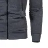 Warm hoodie with zipper - long sleeve - polka-dot printHoodies & Sweatshirt