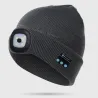 AuricularesBluetooth 5.0 - sombrero inteligente inalámbrico - auriculares - auriculares con 4 Leds