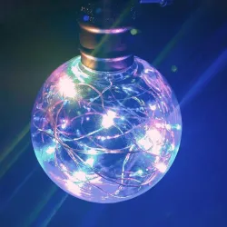 E27E27 1.7W - Bombilla LED RGB - decoración de Navidad