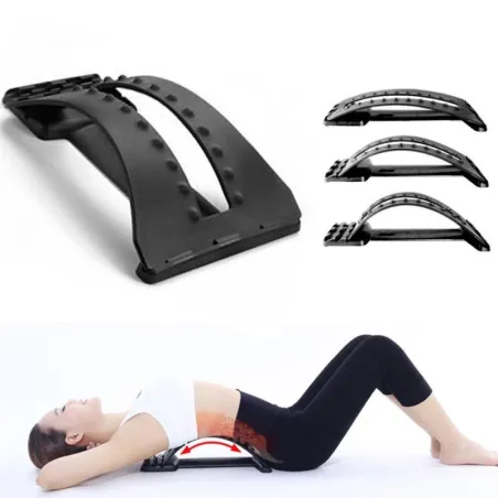 Back massager - lumbar support - waist / spine pain reliefMassage