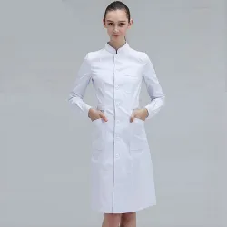 Salud & BellezaTapa de trabajo de manga larga - laboratorio / spa / salones de belleza / hospital