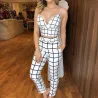 Blusas y camisasPantalones sin mangas & - plaid set