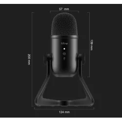 MicrófonosK678 - micrófono profesional USB - grabación - streaming - juego - para PC / Mac / PS4