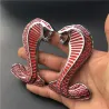 3D cobra - metal emblem - car stickerStickers