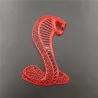 3D cobra - metal emblem - car stickerStickers