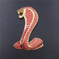 3D cobra - metal emblem - car stickerStickers