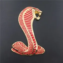 3D cobra - metal emblem - car stickerStickers