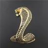 Pegatinascobra 3D - emblema de metal - pegatina de coche