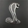 Pegatinascobra 3D - emblema de metal - pegatina de coche