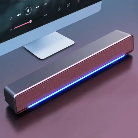 Altavoz BluetoothSoundbar - altavoz inalámbrico - con subwoofer - Bluetooth 5.0 - TV - ordenador portátil - PC