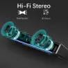 Altavoz BluetoothSoundbar - altavoz inalámbrico - con subwoofer - Bluetooth 5.0 - TV - ordenador portátil - PC